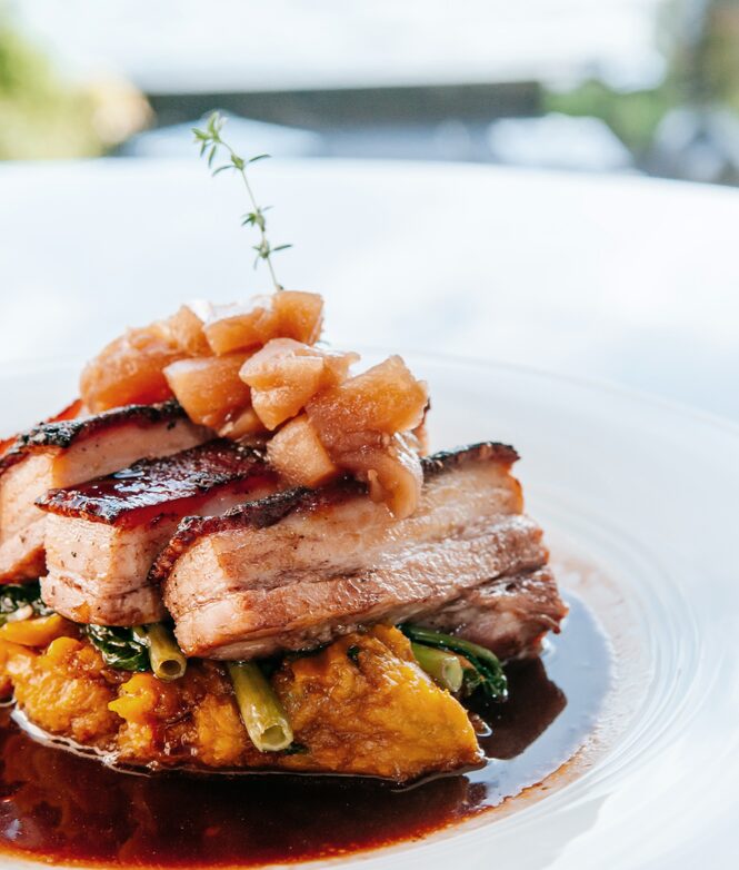 Oria Almond Fed Pork brand image